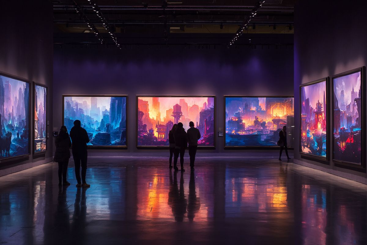 Game screenshots displayed as gallery artwork