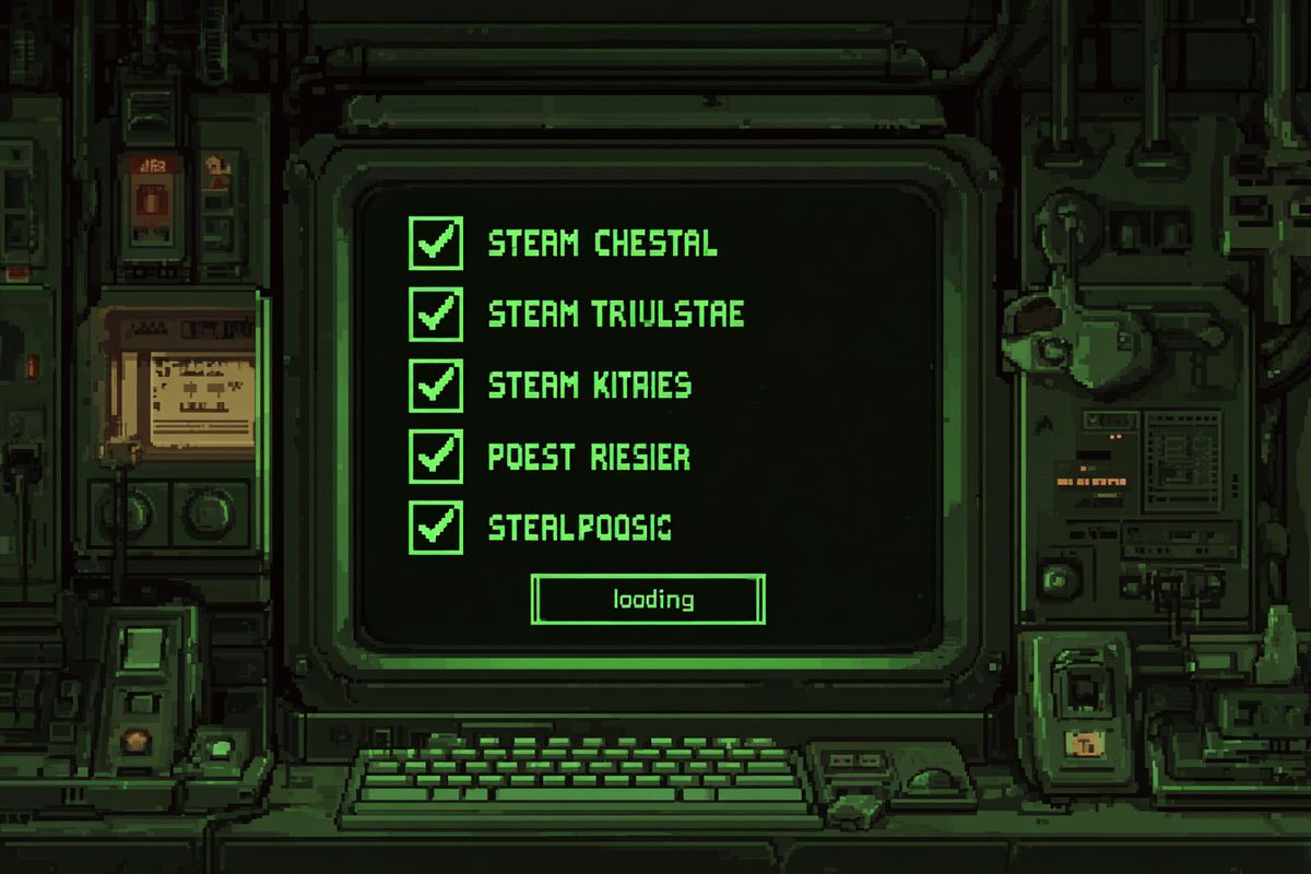 Pre-announcement checklist loading screen