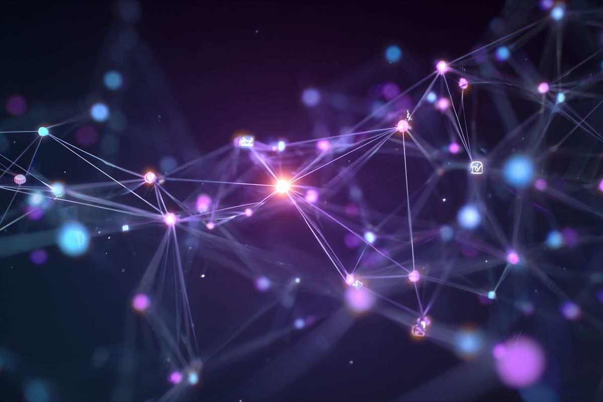 Interconnected nodes showing press coverage benefits