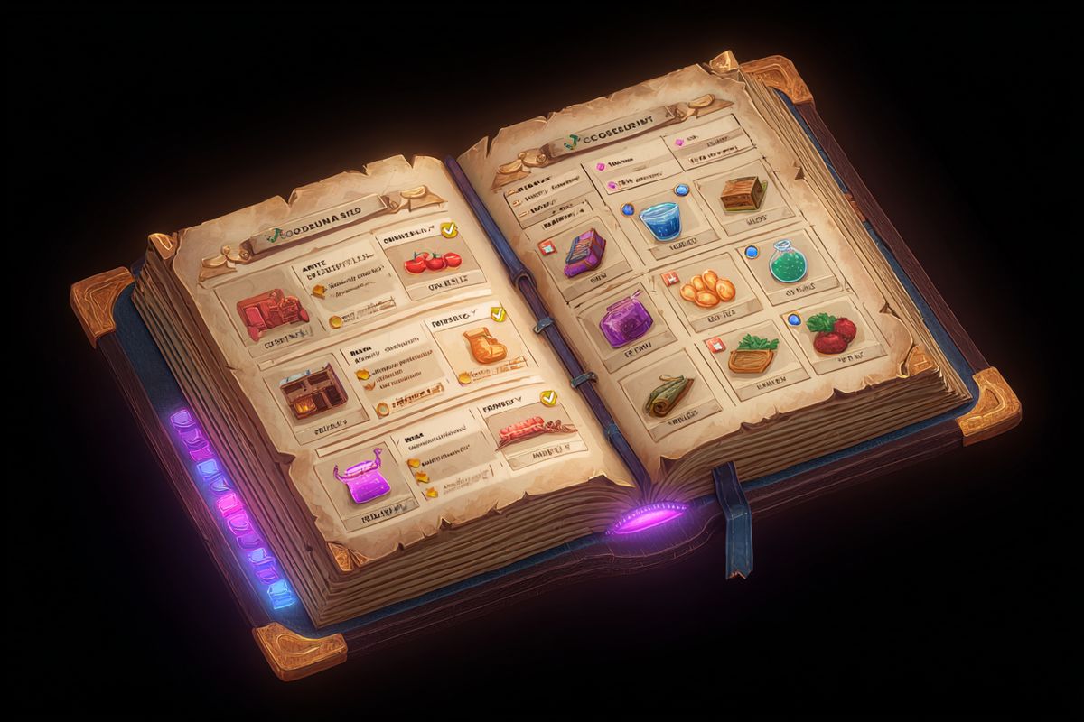 RPG crafting recipe for brand building