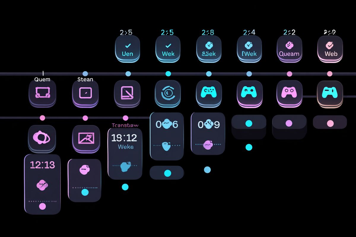 Calendar with 12 weeks of launch tasks
