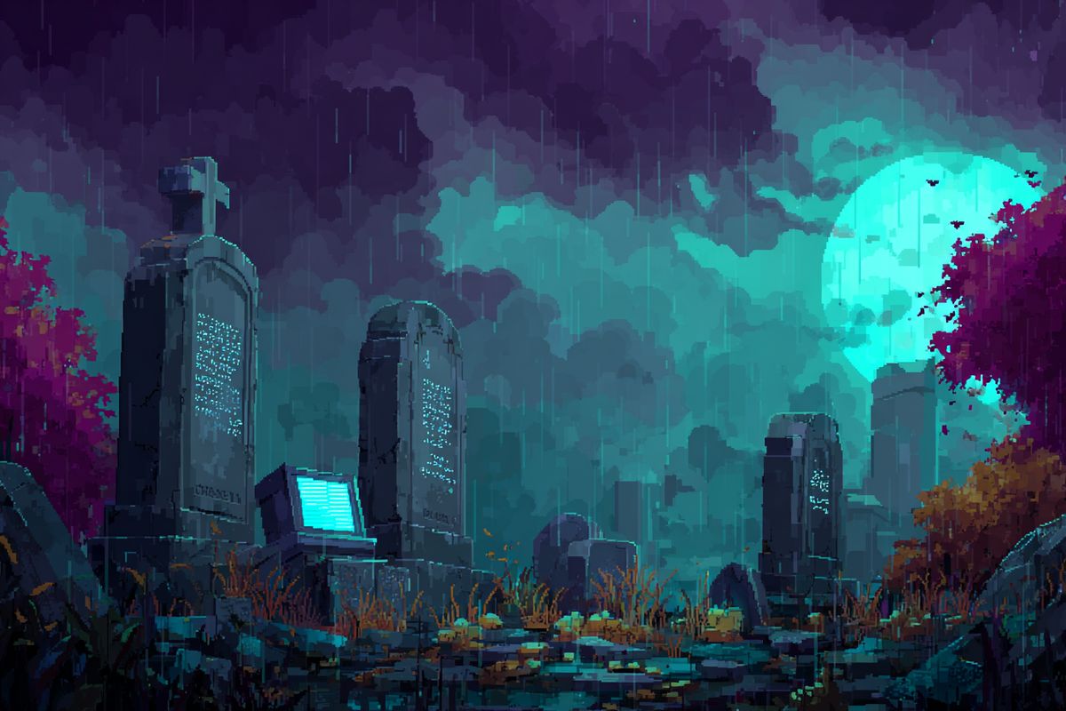 Graveyard of deprecated tools with one survivor