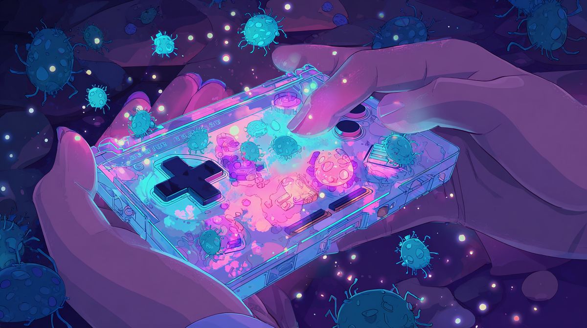 Glowing game demo being polished