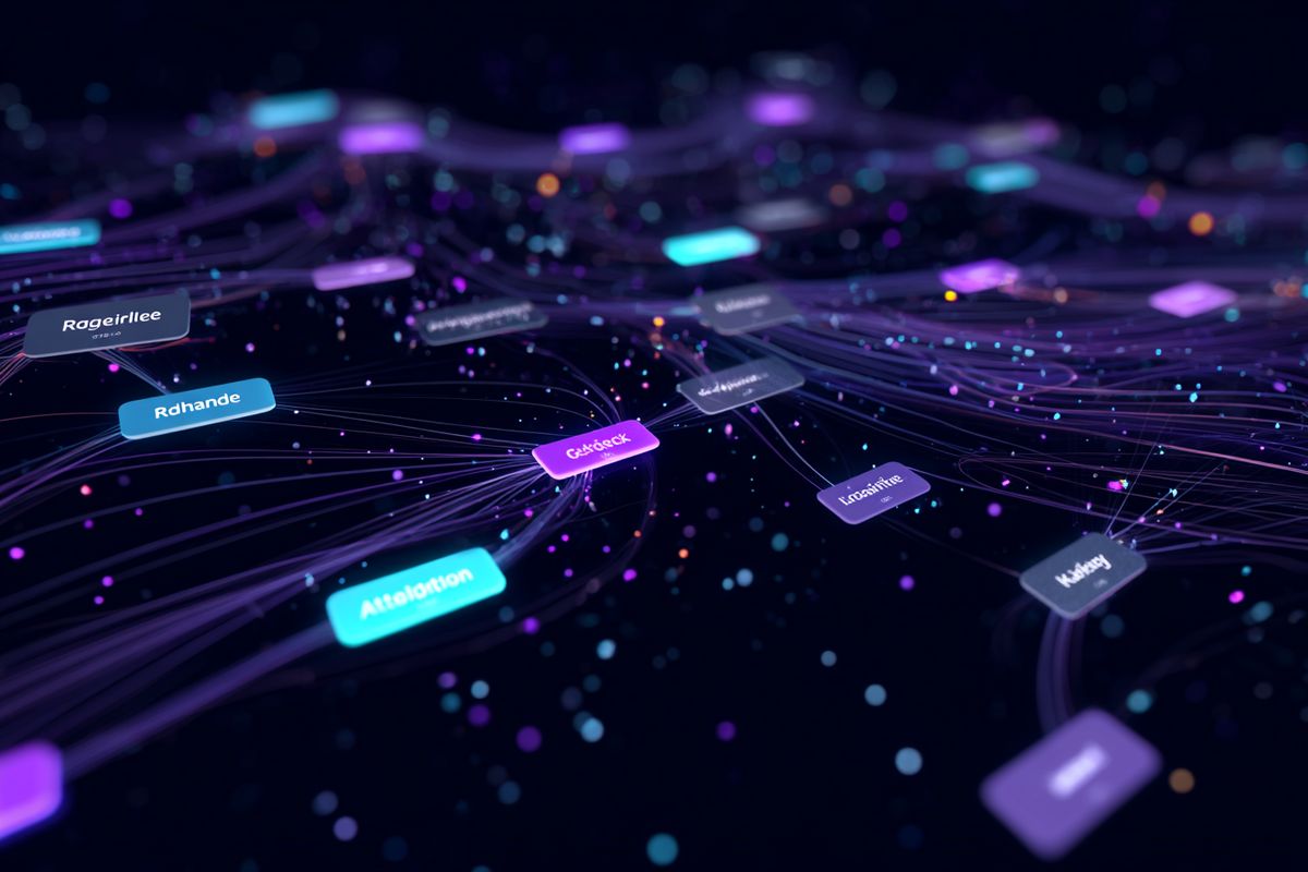 Steam tags connected in constellation pattern